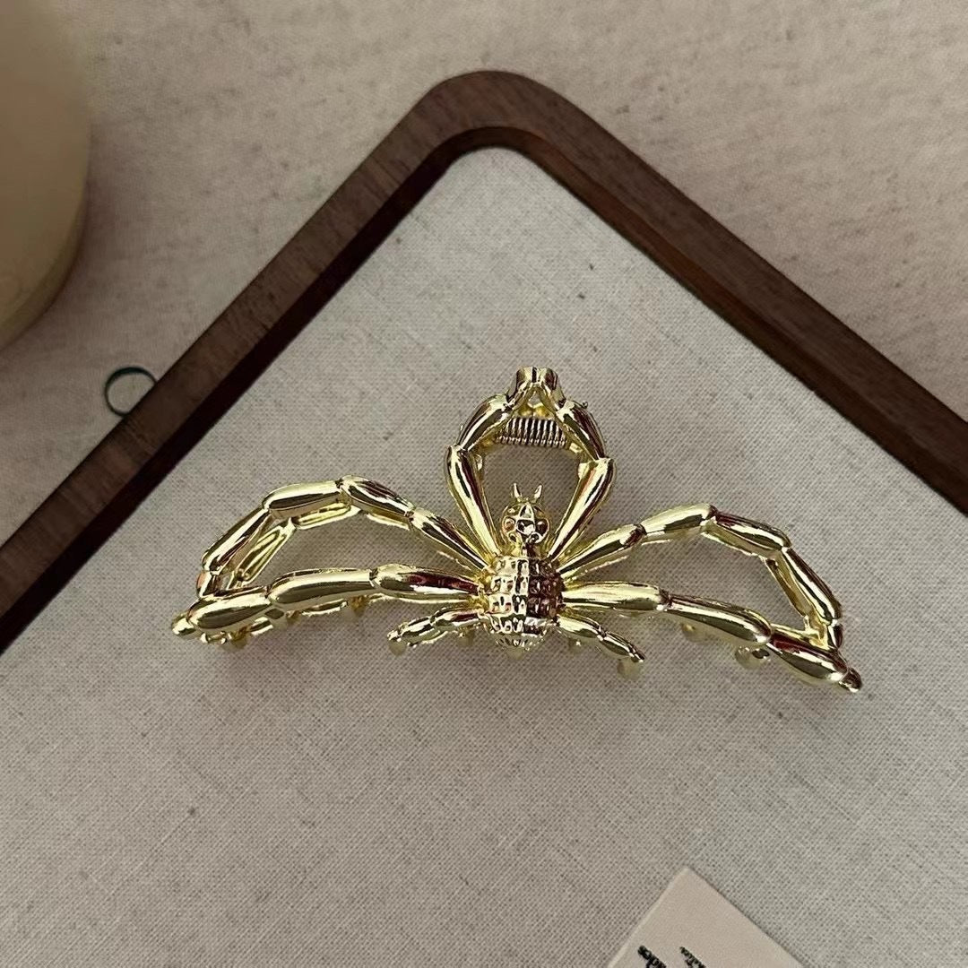 Wholesale Halloween Skull Magic Claw Clip Hair Accessories Metal Spider Large Shark Clip